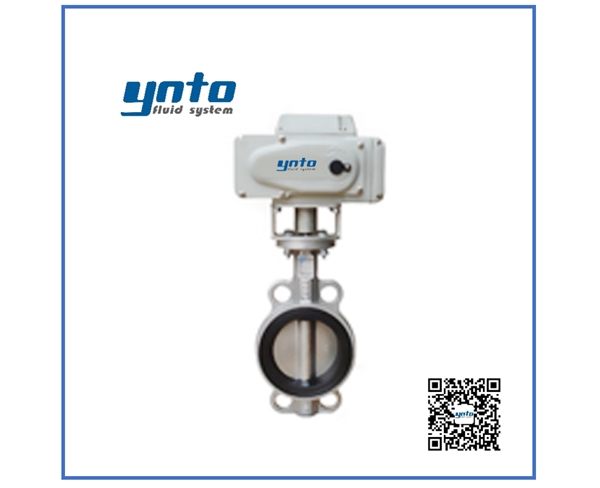 電動鑄鋁蝶閥(對夾式無靠背)?D97A1X-10/16?