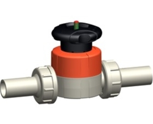 氣動隔膜閥，+GF+標準型 514型隔膜閥 帶SDR11對焊端