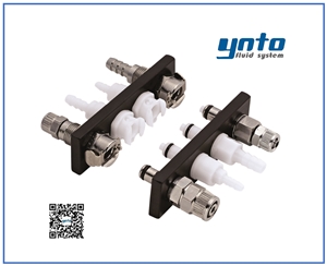 Multi–Mount 多管道面板系列接頭，CPC塑料快速接頭 Multi-Mount Series